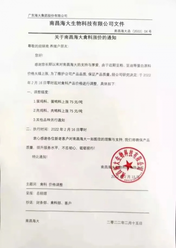 各養殖戶請注意！又一波飼料漲價潮來襲