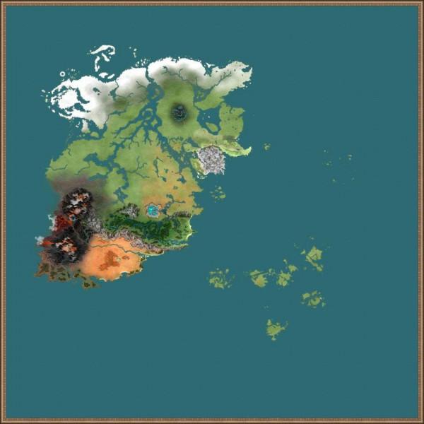 原神：鍾離甘雨池四星亮相，皇女迪盧克新面板？提瓦特全貌圖