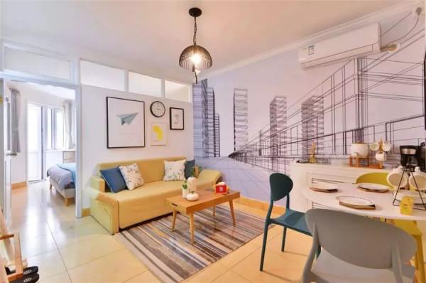 70後阿姨改造40㎡舊房，將老破小“古董房”，低預算裝修成現代風