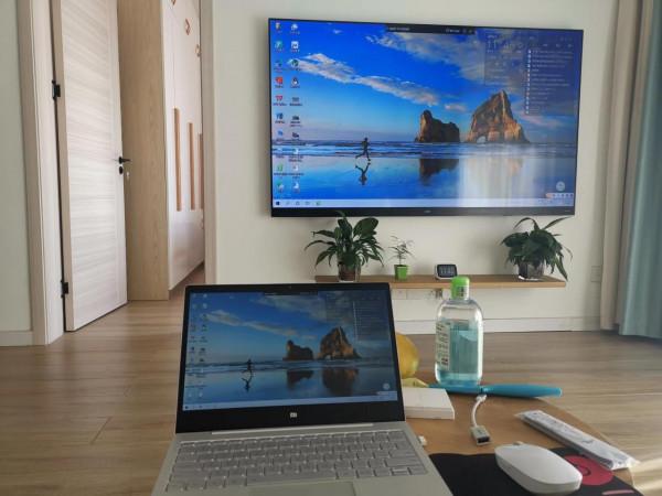 如何把75寸的華為智慧屏變成小米筆記本的第二塊顯示屏? 如何把75寸的華為智慧屏變成小米筆記本的第二塊顯示屏?