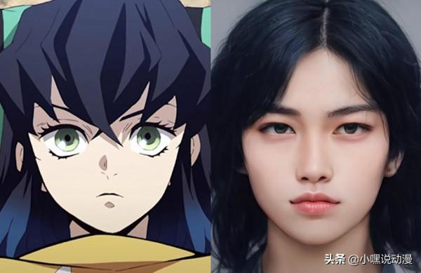 當《鬼滅之刃》被還原成真人，次元壁脆弱得不堪一擊，這也太像了