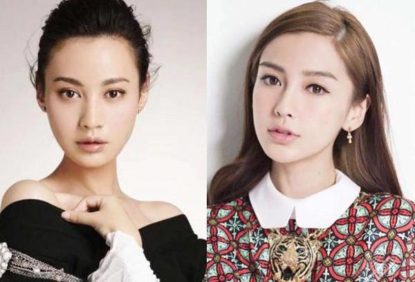 一直覺得楊穎長得像一個女演員，終於找到了