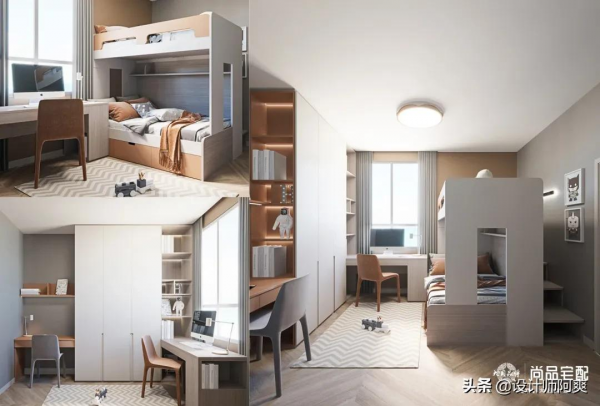 這才叫兒童房設計，比你家擺張上下床強太多了