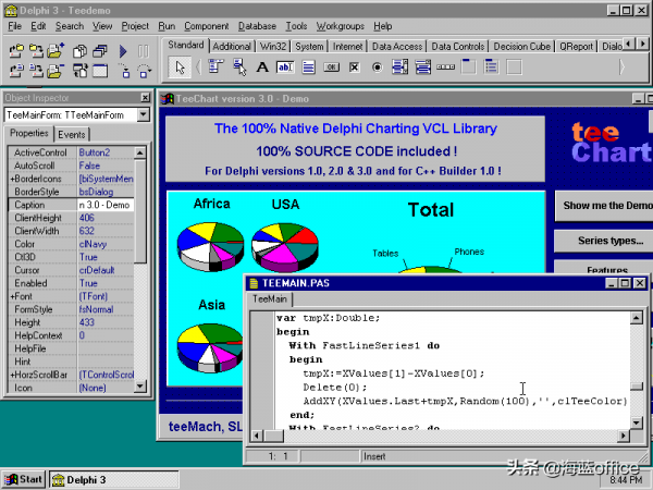 Delphi，從1994到2022，20多個版本，經歷了這些變化