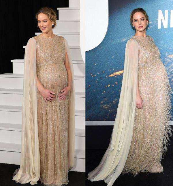 31歲詹妮弗·勞倫斯挺孕肚亮相,穿斗篷裙美似王妃,面板好到發光 31歲詹妮弗·勞倫斯挺孕肚亮相,穿斗篷裙美似王妃,面板好到發光