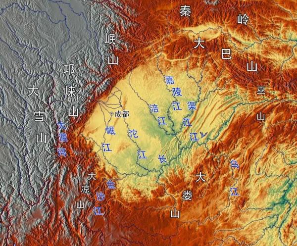 四川盆地——中國的子宮