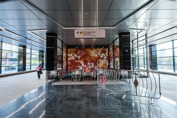 莫斯科首座“中國風”地鐵站建成，網友卻不買賬：太陰間了吧