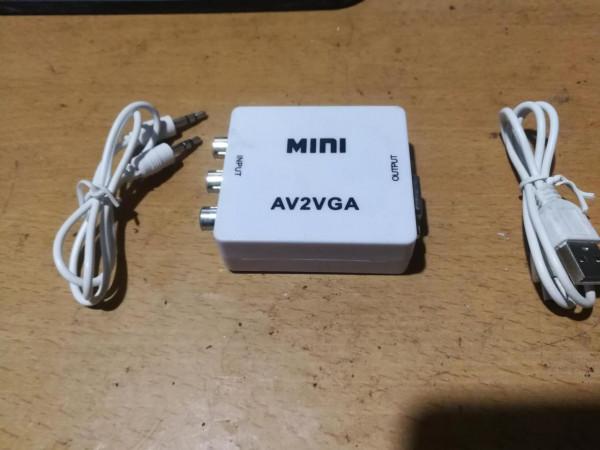 電腦顯示屏秒變電視機,只需一個AV轉VGA轉換器,太簡單了 電腦顯示屏秒變電視機,只需一個AV轉VGA轉換器,太簡單了