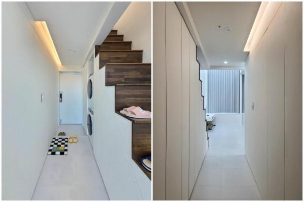 6米躍層公寓，面積50㎡挑空一半，現澆一半，業主：越空越顯大