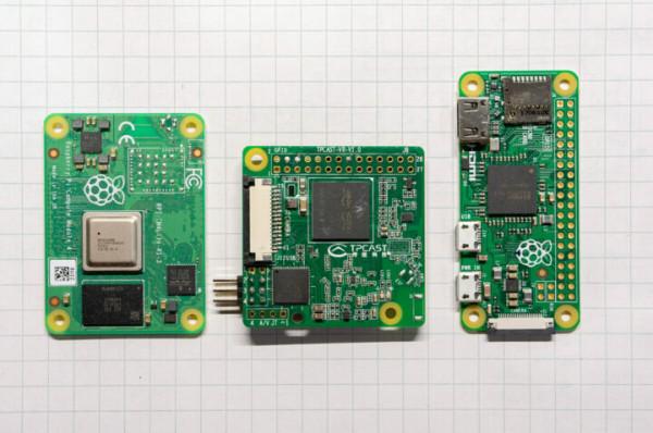 25美元的樹莓派3迷你板，帶相機介面、USB和I/O接頭