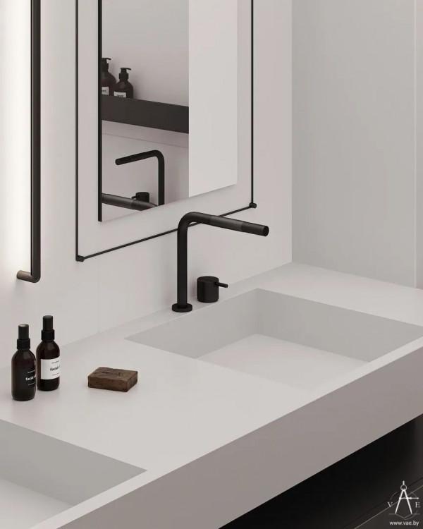 灰白色+原木，不失氣質的靜雅