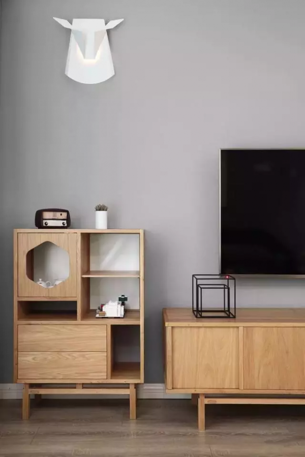 105㎡北歐風格三居，15萬裝出高階時尚感，餐廳背景牆特驚豔