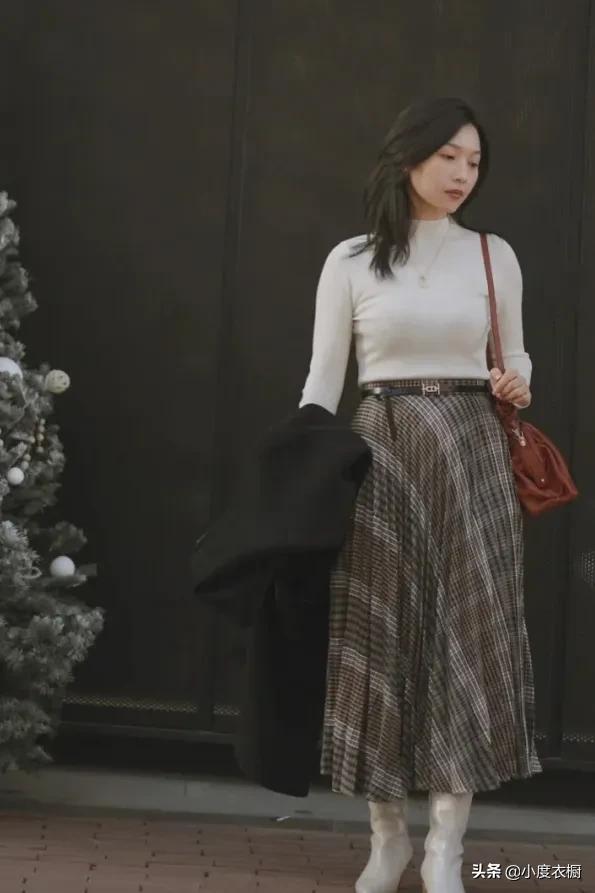 冬季約會依然可以選擇裙裝