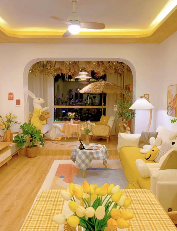 女主的89㎡新居，裝成了“童話小屋”的樣子，太治癒了