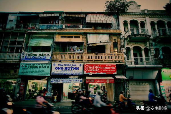 越南/西貢/日落前的華人街市