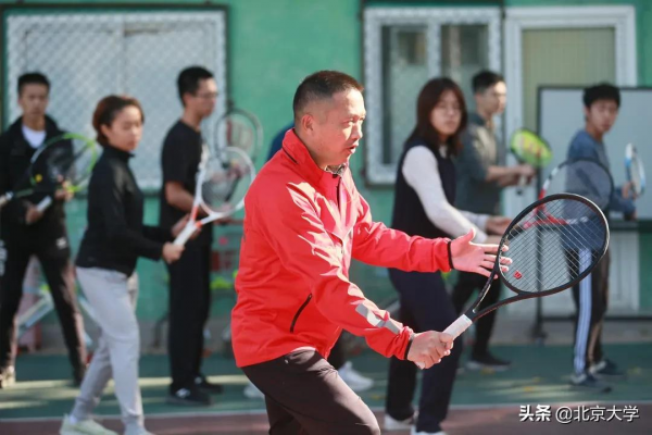 全運會上的北大學子！