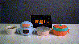 精緻好玩寶寶開心，安全可靠媽媽放心——大宇太空俠恆溫碗