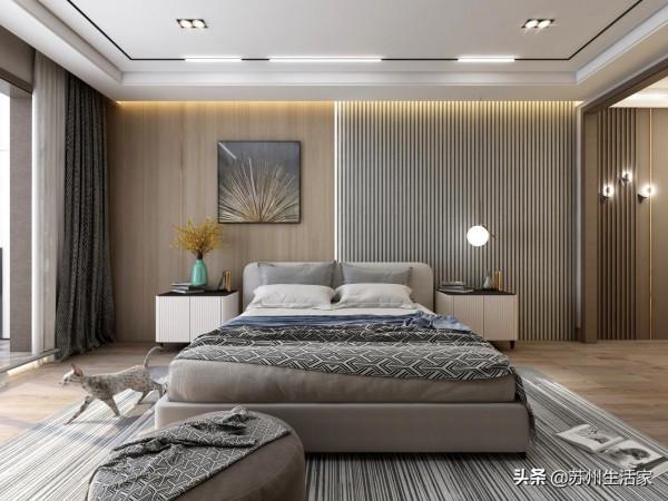 210㎡現代風格，素而不失層次感