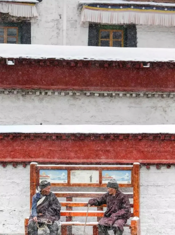 雪後的西藏,最聖潔~~ 雪後的西藏,最聖潔~~