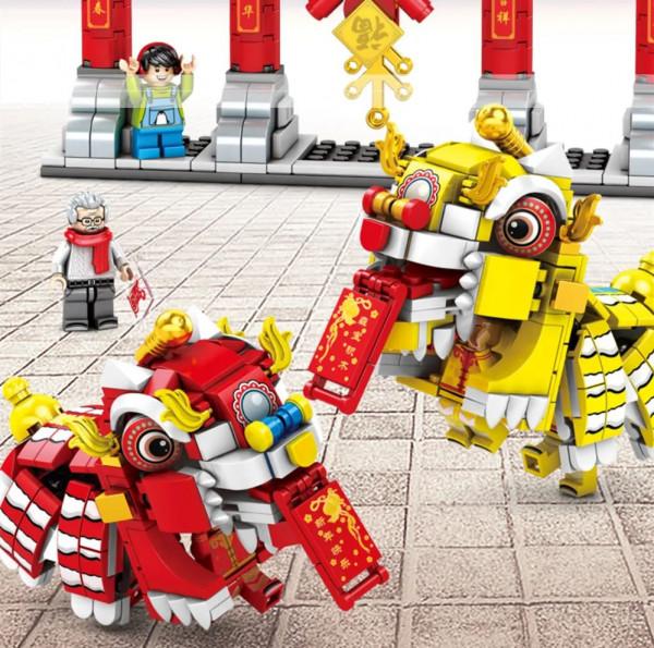 超有趣的年味氛圍營造神器來了！大吉大利，雄獅迎祥~誰說潮流和傳統不能並存？