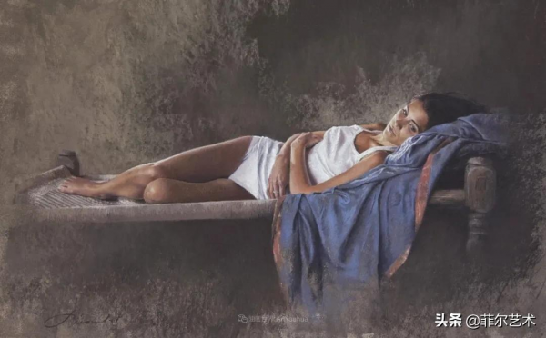 法國女粉彩大師，描繪的女性之美，細膩柔和