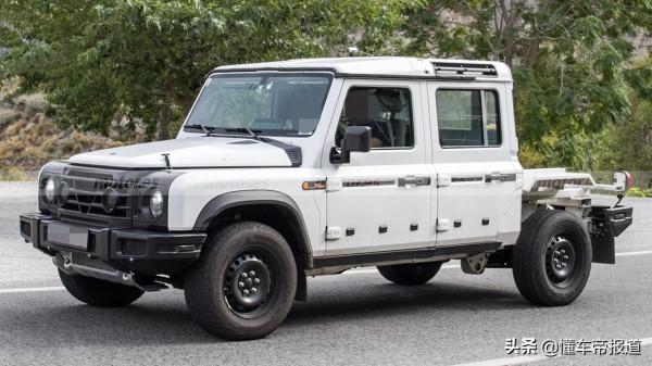 曝光｜皮卡版“路虎衛士”？英力士Grenadier皮卡版諜照