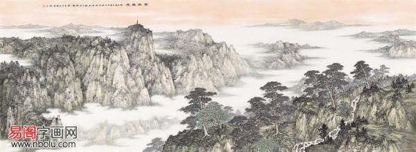 王寧的山水畫,美醉了多少人 王寧的山水畫,美醉了多少人