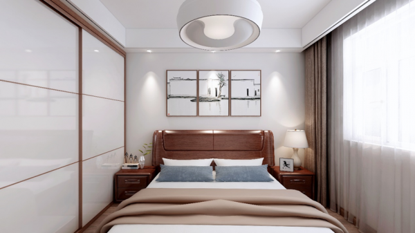 130㎡新中式風，三代人溫馨祥和的家居氛圍