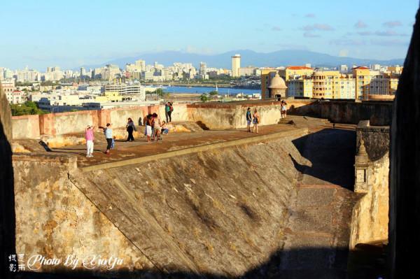 波多黎各之旅（二） 夕陽下的聖克里斯托巴城堡
