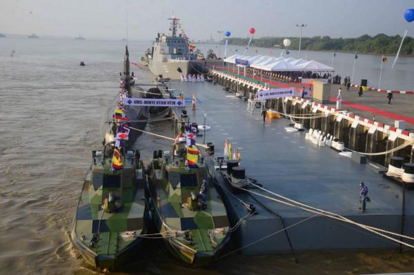 又一款內戰利器，緬甸海軍自行設計建造的內河巡邏艇