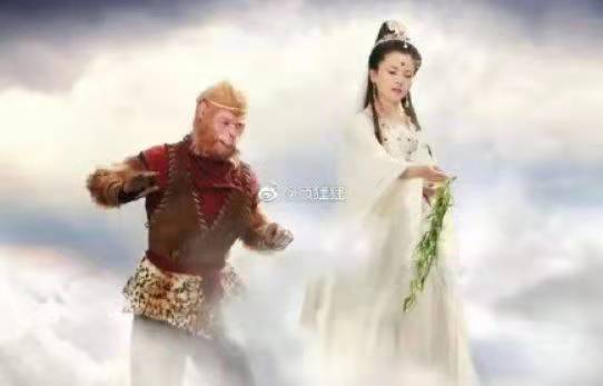 真正的“神仙婚紗照”！網友笑翻：西遊記主題曲響起