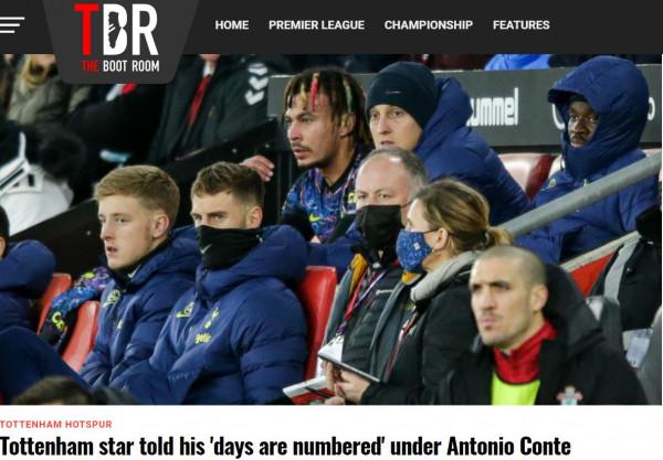 名宿薩頓：阿里在熱刺的日子已經到頭了 最好還是轉會吧