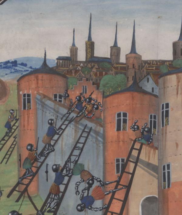 古代守城兵為何不推倒攻城梯？不是不想推，推了反而更麻煩