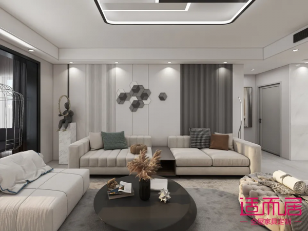 極簡與輕奢的融合，4房兩廳這樣設計讓你紅遍全小區