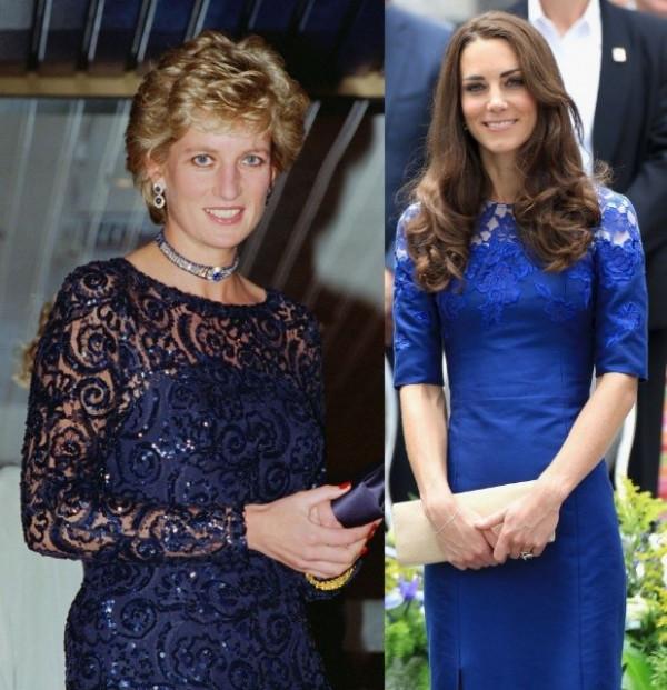 戴安娜身高178釐米，35年前訪問日本一枝獨秀，寶藍色禮服最出彩