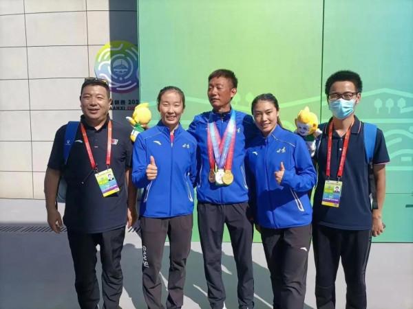 大美甘肅首金！小輪車女子競速賽，甘肅選手包攬冠亞軍