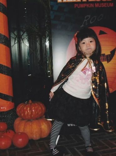 張員瑛幼年照，這是櫻桃小丸子本人吧