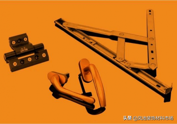 線條流暢、觸控光滑、開關順暢的建營門窗五金