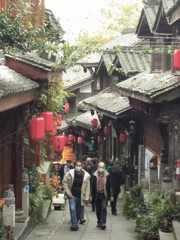 藏不住的古鎮,灌縣古城 藏不住的古鎮,灌縣古城