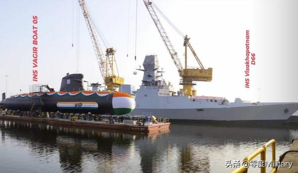 單艘12億 建造2年下水6年 印度最強驅逐艦終於服役 單艘12億 建造2年下水6年 印度最強驅逐艦終於服役
