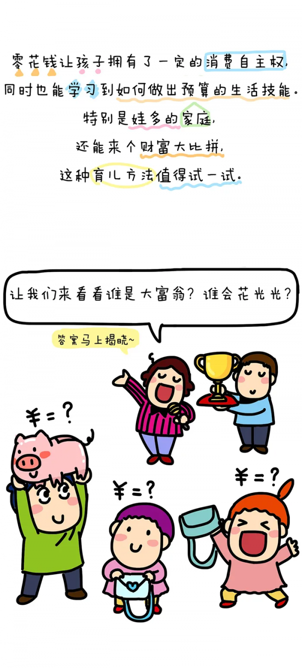 原來給娃零花錢可以治亂花錢~哈哈 原來給娃零花錢可以治亂花錢~哈哈