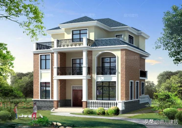 江蘇網友70萬建別墅,左右對稱帶架空層,長輩年輕人都喜歡 江蘇網友70萬建別墅,左右對稱帶架空層,長輩年輕人都喜歡