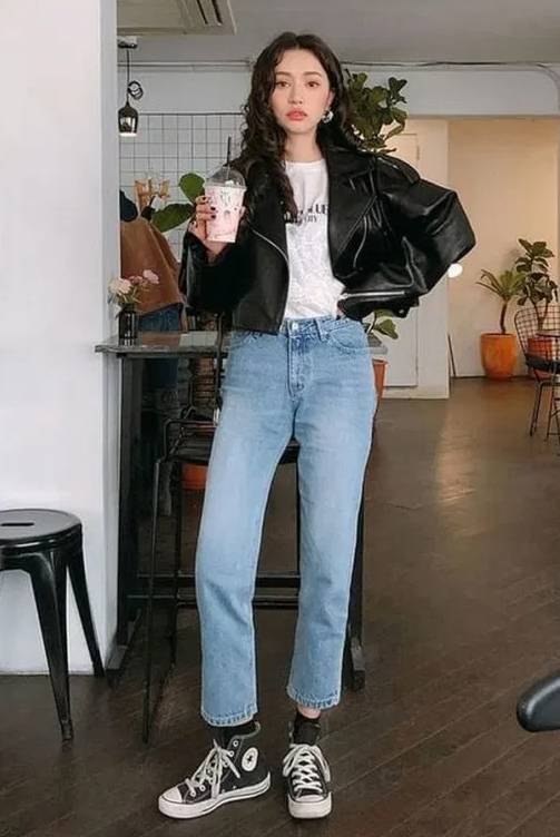 九分褲+平底鞋，才是早秋最潮搭配