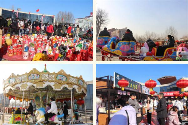 紅火開年！舞龍舞獅賀盛世櫻花鹿島迎新春 天頤湖畔&OpenCurlyDoubleQuote;地道年味&rdquo;仍在繼續