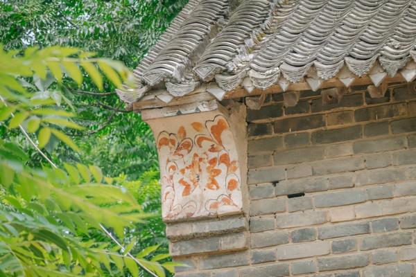 河南這個古村落還有城牆，護城河也很漂亮