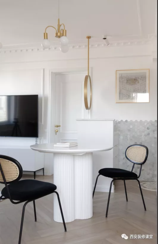 60㎡一室一廳法式小宅，兩人的浪漫家