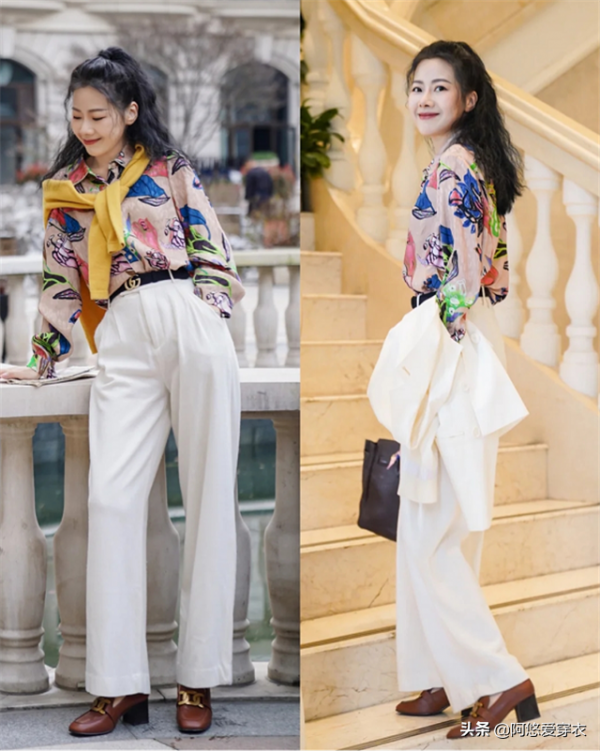 入秋後闊腿褲就過時了，今年流行這4種褲子，時髦好看又保暖