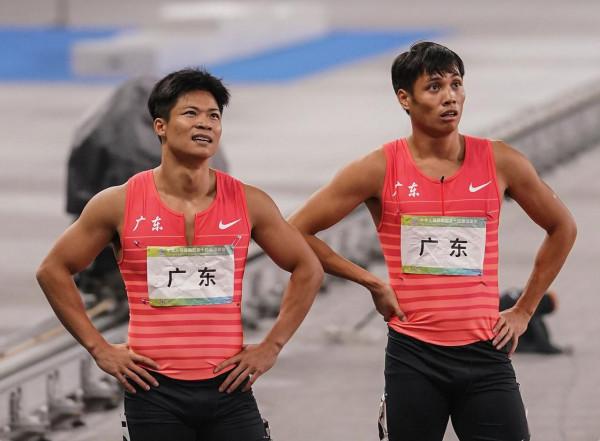 田徑——男子4x200米接力決賽賽況 田徑——男子4x200米接力決賽賽況