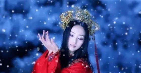 趙麗穎雪景戲，劉亦菲雪景戲，劉詩詩雪景戲，全都敗給她的雪景戲