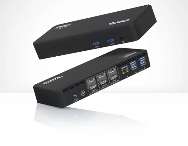 Plugable釋出UD-6950PDZ​擴充套件塢：支援最多3臺4K影片輸出